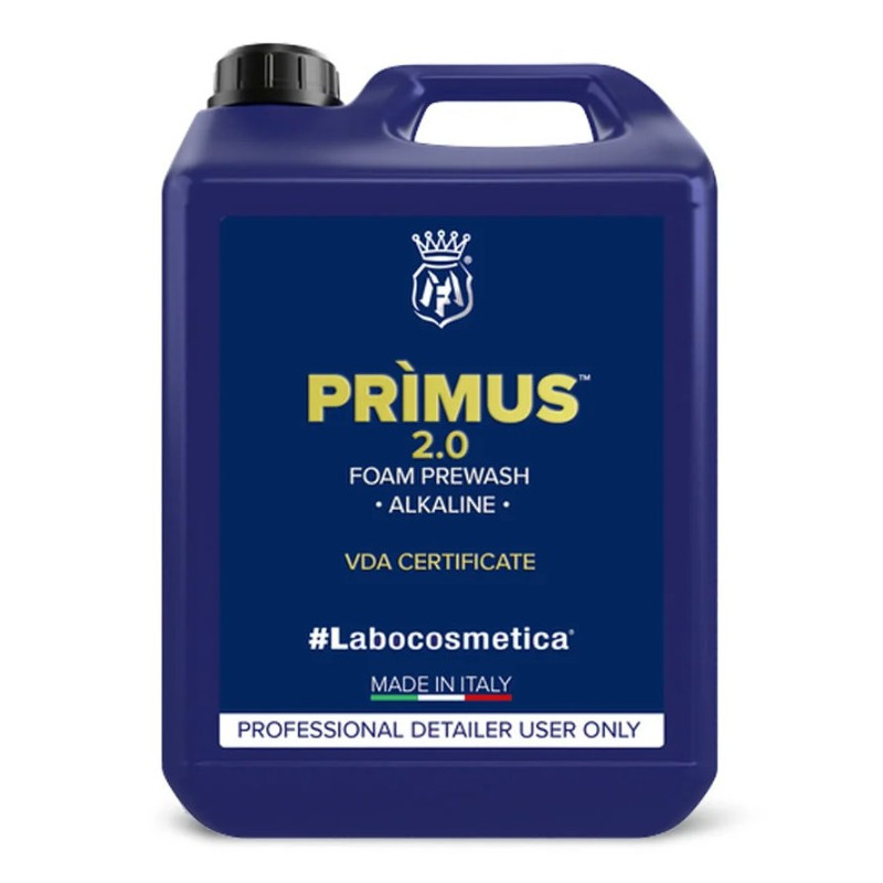 Alkalno visoko peneče predpranje, Labocosmetica Primus 2.0 4,5L