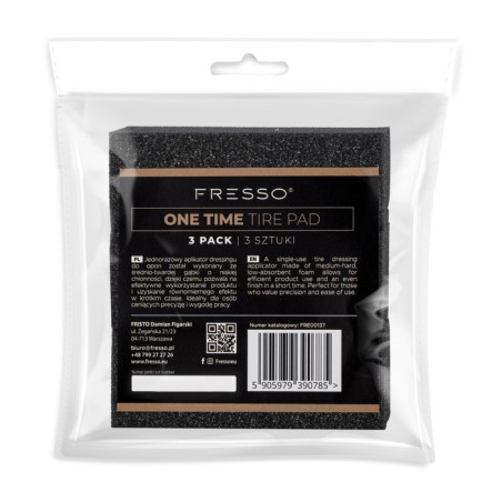 Gobica za nanos premazov, Fresso One Time Pad 3/1