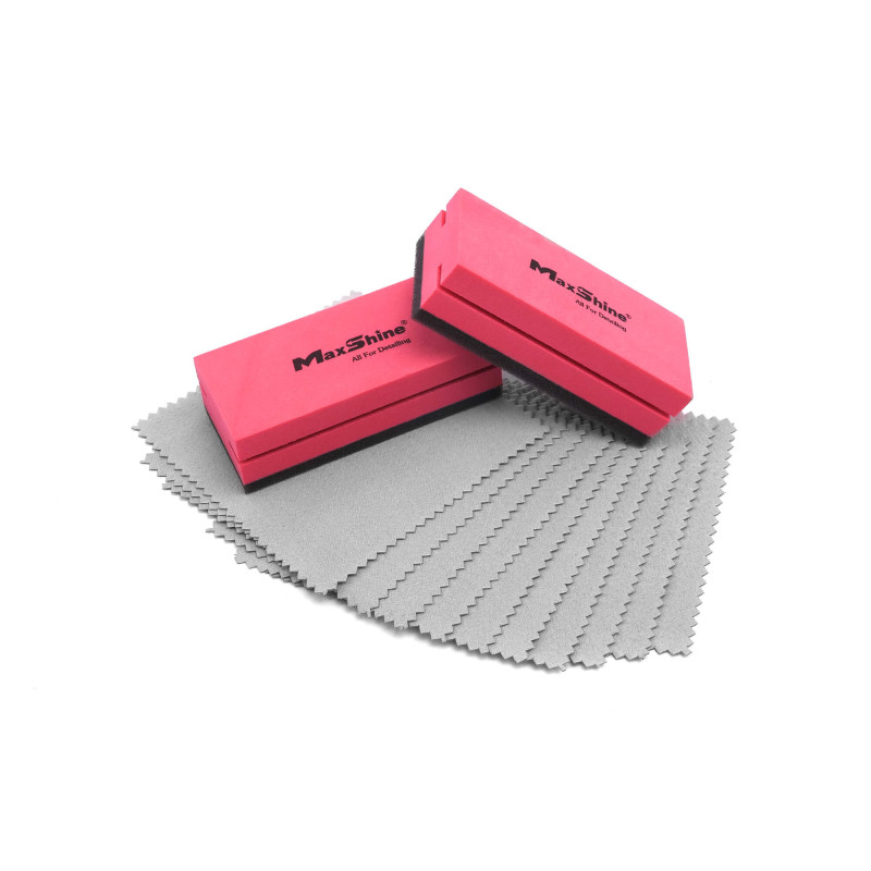 Komplet za nanos keramike, MaxShine Suede Coating Applicator Kit