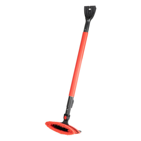 Premium Teleskopsko omelo in strgalo, Amio Telescopic Brush Scraper 98-134cm 3v1