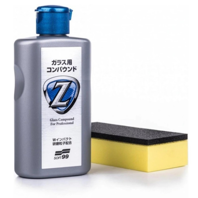 Čistilna pasta za odstranjevanje starih premazov s stekla, Soft99 Glass Compound Z 100ml