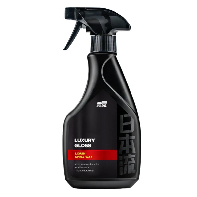 Tekoči vosek na vodni osnovi z vonjem manga, SOFT99 Luxury Gloss 500ml