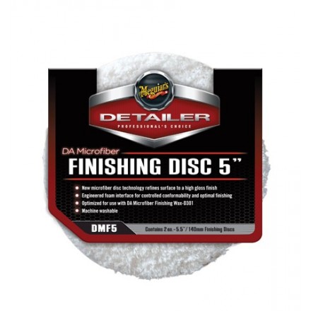 Meguiar's DA Microfibre Finishing Pad 140mm 2/1