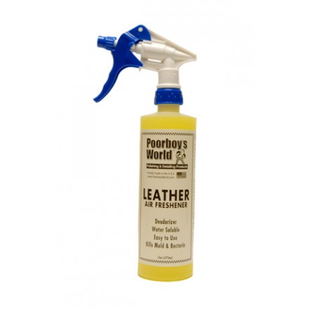 Poorboy's Air Freshner Leather 473ml