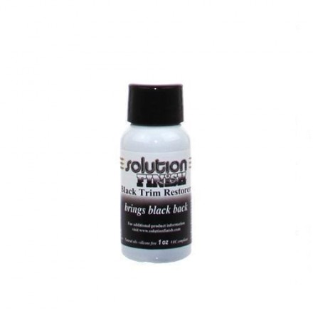 Solution Finish Black Plastic & Vinyl Restorer 30ml
