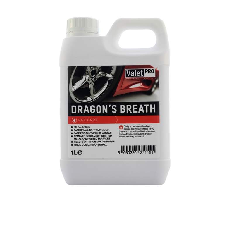Gelasto čistilo za platišča in zračno rjo, ValetPRO Dragon's Breath 1L Gelasto čistilo za platišča in zračno rjo, ValetPRO Dragon's Breath 1L