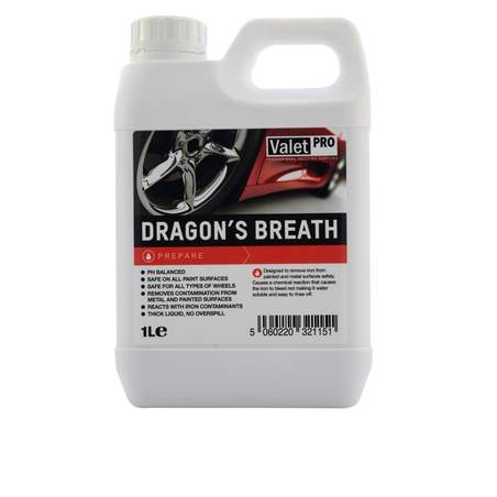 Gelasto čistilo za platišča in zračno rjo, ValetPRO Dragon's Breath 1L
