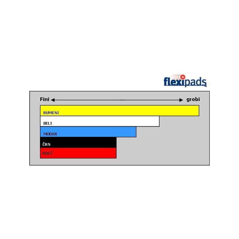 Flexipads polirna gobica 200 mm rdeča
