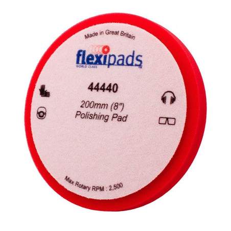 Polirna gobica Flexipads 200 mm rdeča