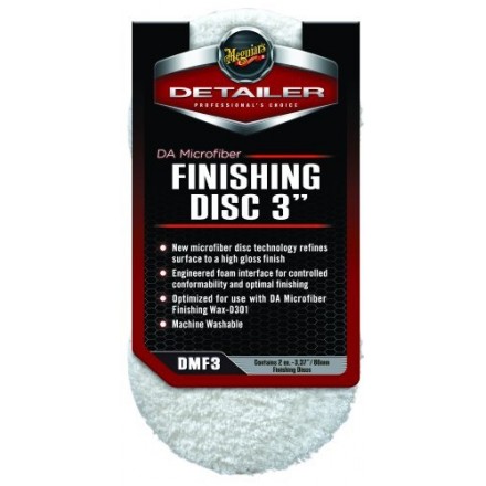 Meguiar's DA Microfibre Finishing Pad 80mm 2/1