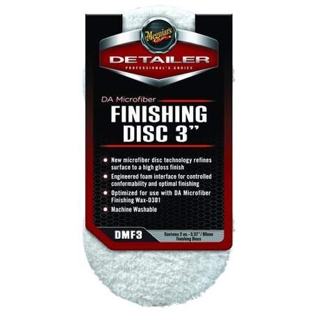 Meguiar's DA Microfibre Finishing Pad 80mm 2/1