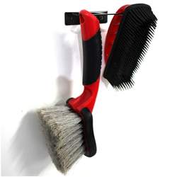 Poka Premium Double Brush Holder