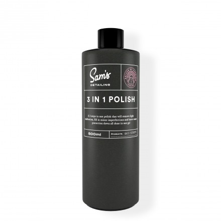 Sam's 3 in 1 Car Polish 500ml