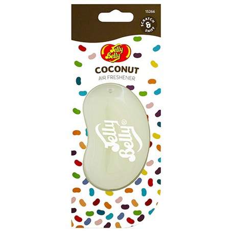 Jelly Belly 3D Air Freshner Coconut