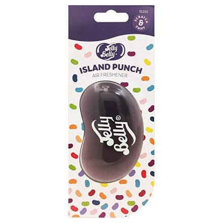 Jelly Belly 3D Air Freshner Island Punch