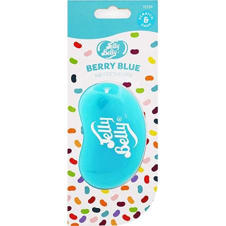 Jelly Belly 3D Air Freshner Berry Blue