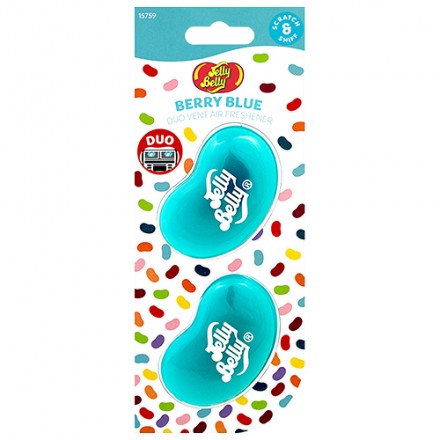 Jelly Belly Duo Vent Air Freshner-Very Cherry