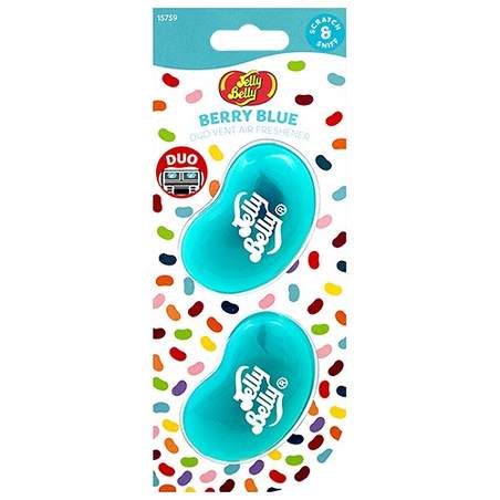 Jelly Belly Duo Vent Air Freshner-Very Cherry