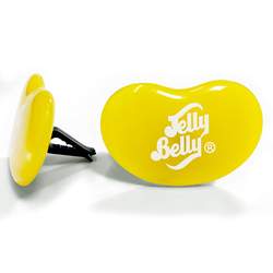 Jelly Belly Duo Vent Air Freshner-Lemon Drop