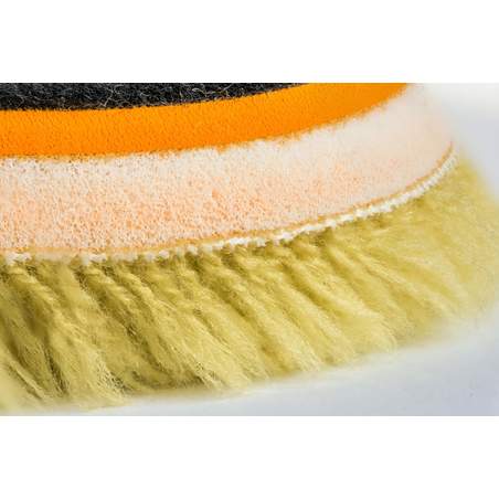 Honey Combination Ultra Cut Wool Pad 75mm