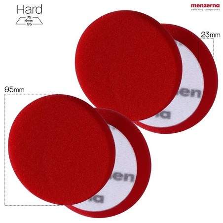 Menzerna Heavy Cut Foam Pad Red 150mm