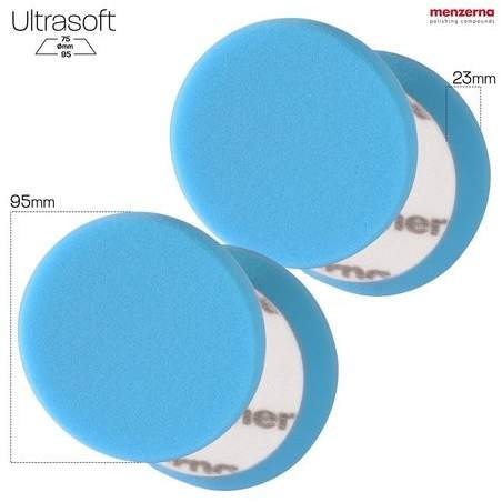 Menzerna Wax Foam Pad Blue 150mm
