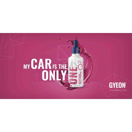 Gyeon Canvas Banner 'I Bathe my car' 100x100