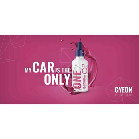 Gyeon Canvas Banner 'I Bathe my car' 100x100