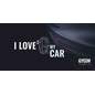 Gyeon Canvas Banner 'I love 2 G my car' 200x100 Gyeon Canvas Banner 'I love 2 G my car' 200x100