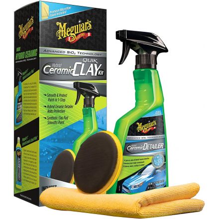 Meguiar's Hybrid Ceramic Detailer Clay Kit