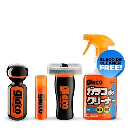Soft99 Ultra Glaco Glass Coating 70ml + Glaco Glass Compound