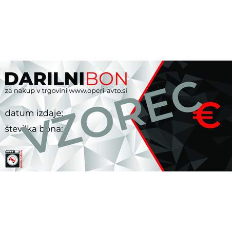 Darilni bon v vrednosti 50 EUR