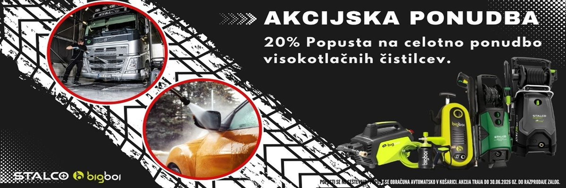 Visokotlacni cistilci-akcija
